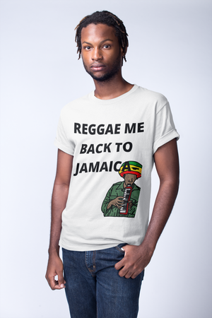 
                  
                    Reggae Me Back To Jamaica Short-Sleeve Unisex T-Shirt - JOIYI
                  
                