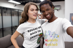 
                  
                    Reggae Me Back To Jamaica Short-Sleeve Unisex T-Shirt - JOIYI
                  
                