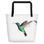 The National Bird of Jamaica Hummingbird Beach Bag - JOIYI 