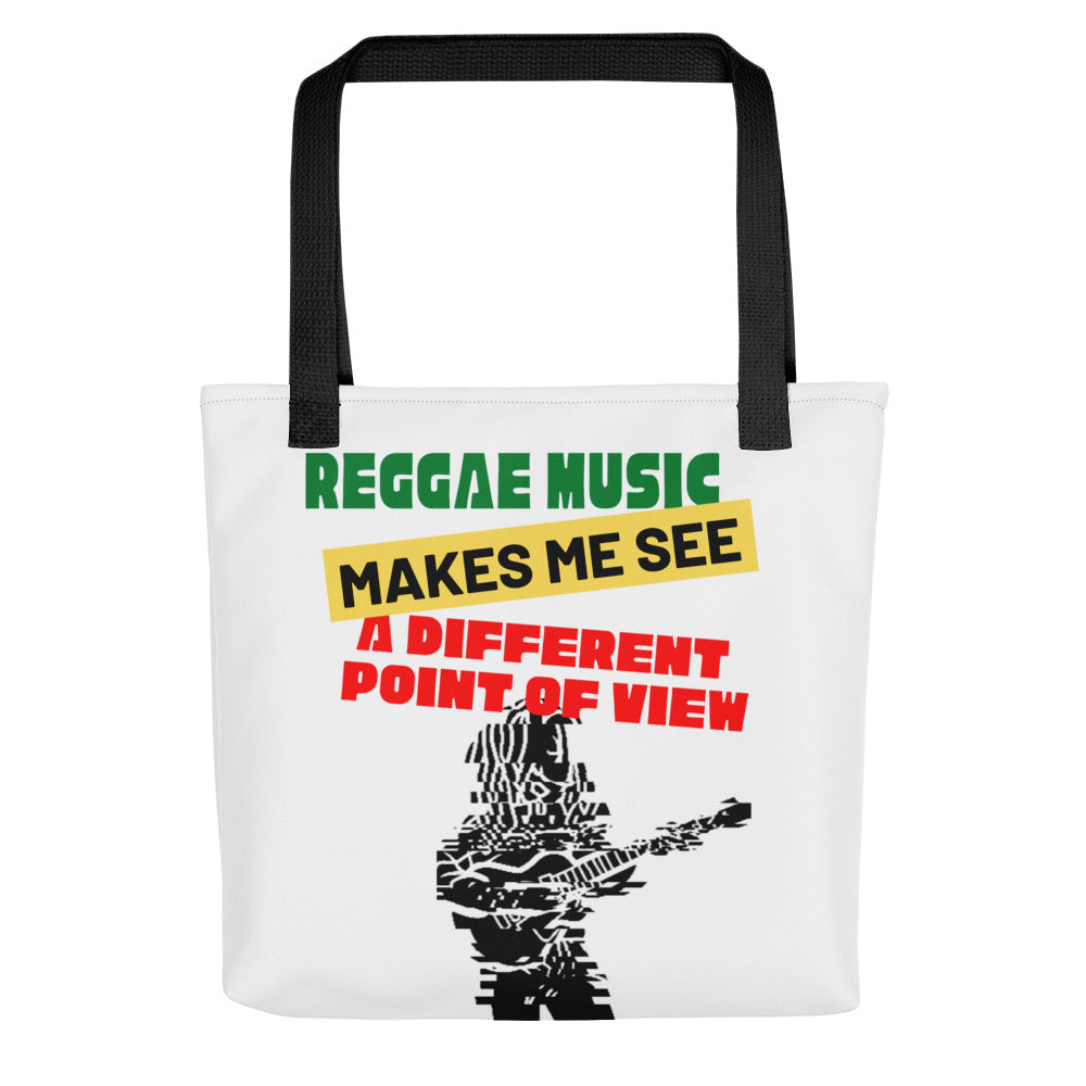 Reggae Music Makes Me See a Different Point Of View Tote Bag - JOIYI