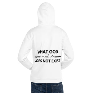 
                  
                    What God Can Do, Does Not Exist Unisex Hoodie - JOIYI 
                  
                
