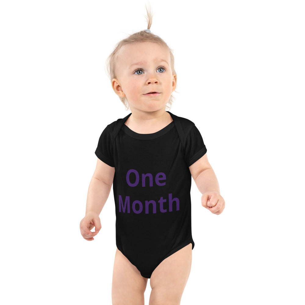 One Month Infant Bodysuit - JOIYI 