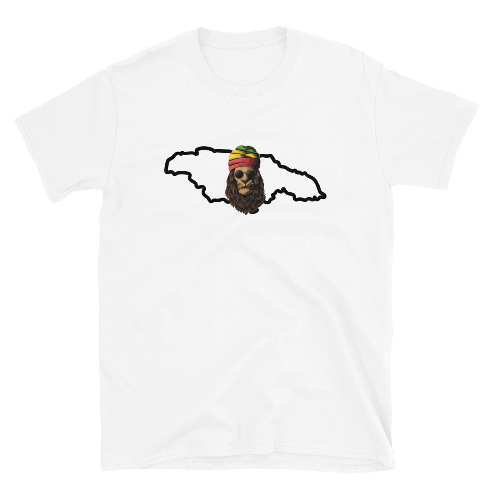 Rasta Lion Short-Sleeve Unisex T-Shirt - JOIYI