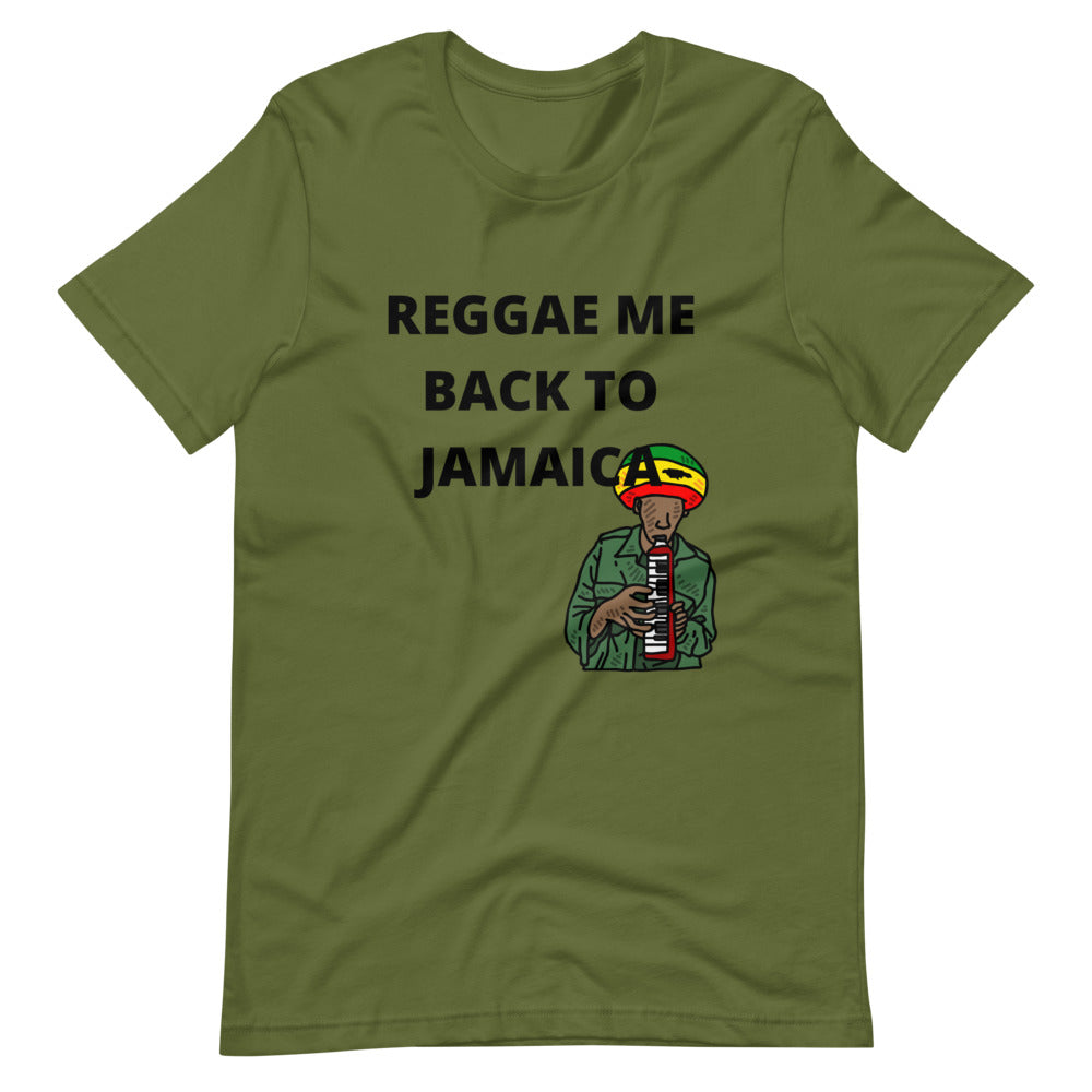 
                  
                    Reggae Me Back To Jamaica Short-Sleeve Unisex T-Shirt - JOIYI 
                  
                
