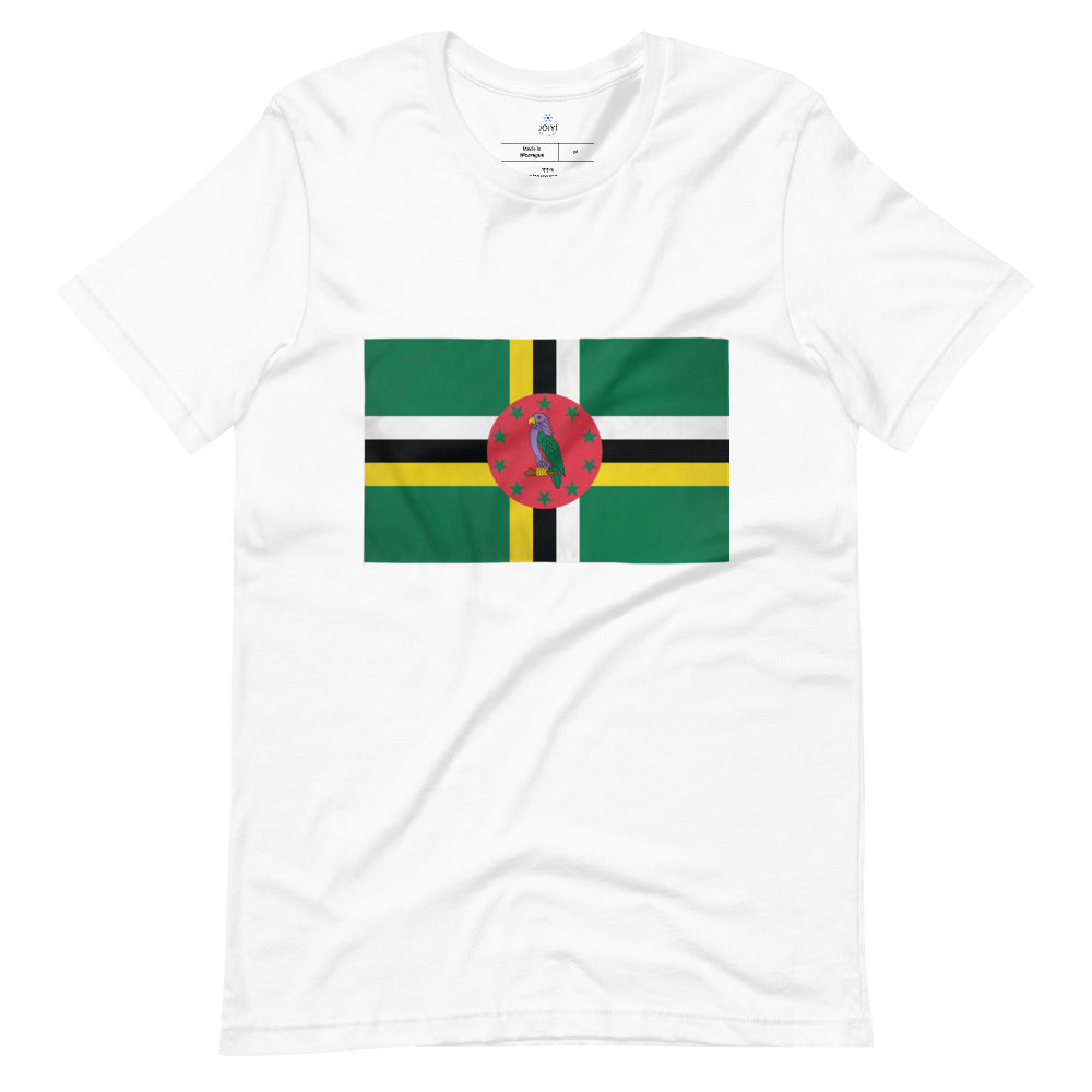 Dominica Short-Sleeve Unisex T-Shirt - JOIYI 